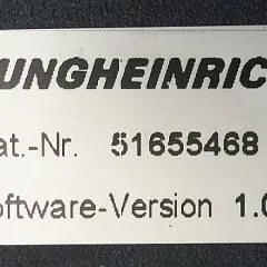 Jungheinrich 51226801 | Rij/hef/stuur regeling  drive/lift/steering controller AS2412 i S index D  Sw 1,05 51655468 sn. S1AX10025731 from ESD120 year 2019