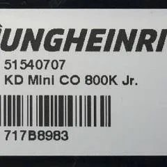 Jungheinrich 51540707 | Display KD mini Co 800K Jr. sn. 717B8983