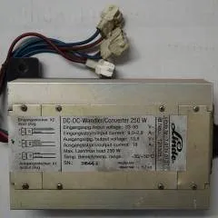 Linde 7917401215 | DC converter 250W Input 33-93V 9,0-2,9A Output 13,8V 18A sn. 31644-1 from Linde P60