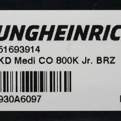 Jungheinrich 51693914 | Display KD MEDI CO 800K Jr BRZ from ESD120 year 2019 sn. 930A6097