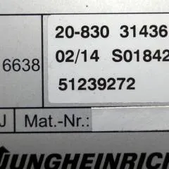 Jungheinrich 51239272 | rij hef stuur regeling drive lift steering controller EKS312 year 2014 sn. S 01842