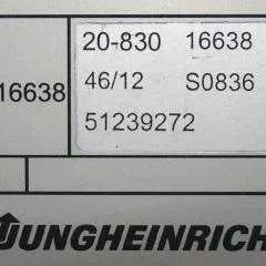 Jungheinrich 51239272 | rij hef stuur regeling drive lift steering controller EKS312 year 2014 sn. S 00836