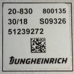 Jungheinrich 51239272 | rij hef stuur regeling drive lift steering controller EKS312 year 2013 sn. S 09326