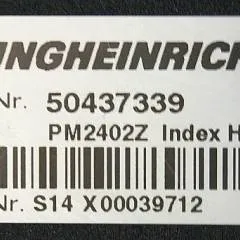 Jungheinrich 50437339 | Stuur regeling steering controller PM2402 Z Index H  sn S14X 00039712 from EKS110 year 2012