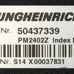 Jungheinrich 50437339 | Stuur regeling steering controller PM2402 Z Index H  sn S14X 00037831 from EKS110 year 2012