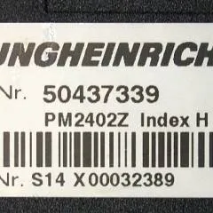 Jungheinrich 50437339 | Stuur regeling steering controller PM2402 Z Index H sw 2,03 51067231 sn. S14X00032389 from ERE225 year 2011
