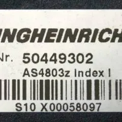 Jungheinrich 50449302 | Stuur regeling Controller AS4803 Z index I sw 2,01 51168572 sn. S10X00058097 from ESE533 year 2015