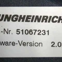 Jungheinrich 51033235 | Rij regeling Drive controller AS2412i index C Sw. 1,05 51092751 Sw. 2,02 51067231 from ERE225 year 2010 sn. S13X00015737