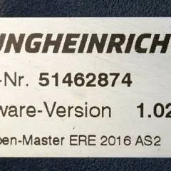 Jungheinrich 51226801 | Rij/hef/stuur regeling  drive/lift/steering controller AS2412 i S index C Sw 1,02 51462874 sn. S1AX10004758 from ERE 225 year 2017