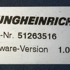 Jungheinrich 51226801 | Rij/hef/stuur regeling  drive/lift/steering controller AS2412 i S index A  Sw 1,04 51263515 sn. S1AX00041662 from ERE225 year 2014