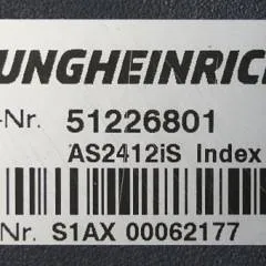 Jungheinrich 51226801 | Rij/hef/stuur regeling  drive/lift/steering controller AS2412 i S index B sn. S1AX00062177 from EKS110 year 2018