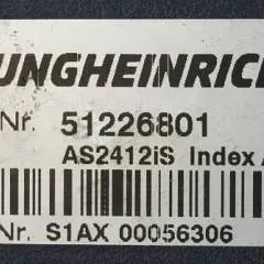Jungheinrich 51226801 | Rij/hef/stuur regeling  drive/lift/steering controller AS2412 i S index A  sn. S1AX00056306 from EECE310 year 2015