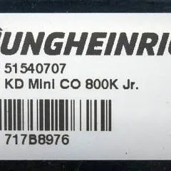 Jungheinrich 51540707 | Display KD mini Co 800K Jr. sn. 717B8976