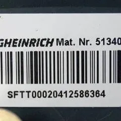 Jungheinrich 51340341 | Rijschakelaar control handle for ERE225 with fixed platform sn. SFTT00020412586364