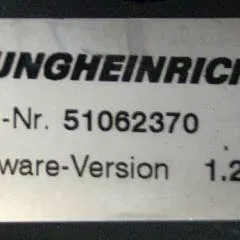 Jungheinrich 51037707 | Rij regeling driving controller AS2405i index E Sw. 1,26 51062370 sn. S18X00056959 from EJE C20 year 2012