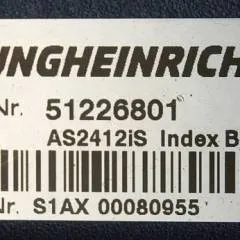 Jungheinrich 51226801 | Rij/hef/stuur regeling  drive/lift/steering controller AS2412 i S index B Sw. 1,05 51263516 sn. S1AX0080955 from ERE225  year 2016