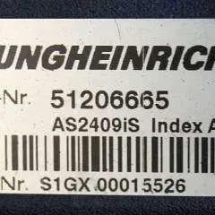 Jungheinrich 51206665 | Rij/hef regeling Drive/lift controller AS2409 i S Index A Sw. 2.02 51246071 sn. S1GX00015526 from ERE120 year 2014