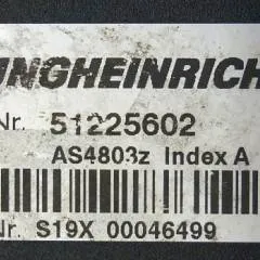 Jungheinrich 51225602 | Stuur regeling steering Controller AS4803 Z index A from ETV214 year 2013 sn. S19X00046499