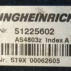 Jungheinrich 51225602 | Stuur regeling steering Controller AS4803 Z index A from ETM214 year 2015 sn. S19X00062605