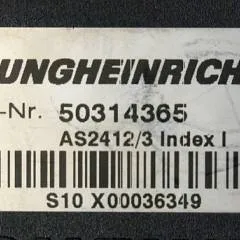 Jungheinrich 50314365 | Rij regeling Driving controller AS2412/3 index I from EKS110  year 2012 sn. S10X00036349