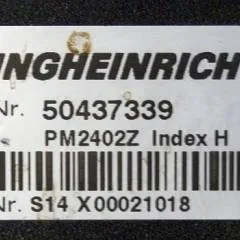 Jungheinrich 50437339 | Stuur regeling steering controller PM2402 Z Index H  sn S14X 00021018 from ERE225 year 2010