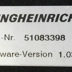 Jungheinrich 50437339 | Stuur regeling steering controller PM2402 Z Index H Sw 1,03 51083398 sn S14X 00031371 from EKS110 year 2012