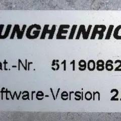 Jungheinrich 51168614 | Rij regeling Drive controller complete with internal charger AS2403iC index B Sw. 2,04 51190862 sn. SAOX10019491 from EMC year 2020
