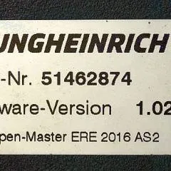 Jungheinrich 51226801 | Rij/hef/stuur regeling  drive/lift/steering controller AS2412 i S index C Sw. 1,02 51462874 sn. S1AX00100045 from ERE225 FP year 2017