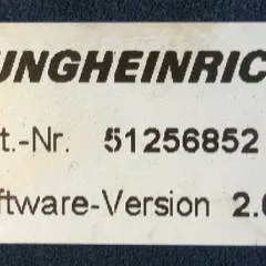 Jungheinrich 51226801 | Rij/hef/stuur regeling  drive/lift/steering controller AS2412 i S index C Sw 2,08 51256852 sn. S1AX00133242 from ECD220 year 2014