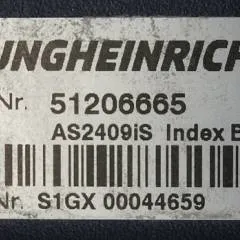 Jungheinrich 51206665 | Rij/hef regeling Drive/lift controller AS2409 i S Index B Sw. 1,06 51341849 from EJC B14 year 2016 sn. S1GX00044659
