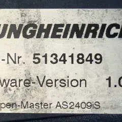 Jungheinrich 51206665 | Rij/hef regeling Drive/lift controller AS2409 i S Index B Sw. 1,06 51341849 from EJC B14 year 2016 sn. S1GX00044659