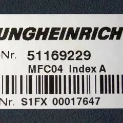 Jungheinrich 51169229 | MFC04 Index A Brake from ETV214 year 2013 sn. S1FX00017647