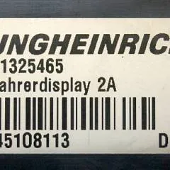 Jungheinrich 51325465 | Fahrerdisplay 2A for ETV/M from year 2011 till 2016 sn. 45108113