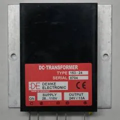Demke 153-24 | DC/DC converter input 28-110V output 24V13A sn. 0704