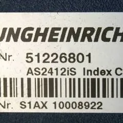 Jungheinrich 51226801 | Rij/hef/stuur regeling  drive/lift/steering controller AS2412 i S index C Sw. 1,02 51462874 sn. S1AX10008922 from ERE225 folding platform year 2017