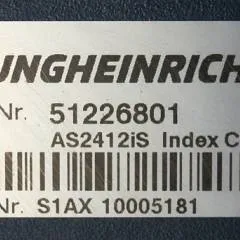 Jungheinrich 51226801 | Rij/hef/stuur regeling  drive/lift/steering controller AS2412 i S index C sn. S1AX1000581 from EKS110 year 2017