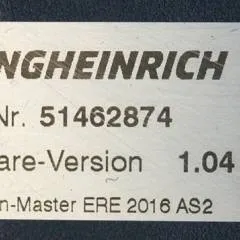 Jungheinrich 51226801 | Rij/hef/stuur regeling  drive/lift/steering controller AS2412 i S index C Sw 1.04 51462874 sn. S1AX00133702 from ERE225 year 2019