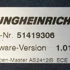 Jungheinrich 51226801 | Rij/hef/stuur regeling  drive/lift/steering controller AS2412 i S index B Sw 1,01 51419306 sn. S1AX00066190 from ECE225 year 2015