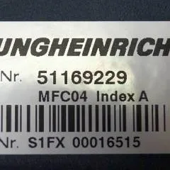 Jungheinrich 51169229 | MFC04 Index A Brake from ETV214 year 2013 sn. S1FX00016515
