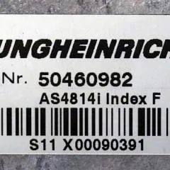 Jungheinrich 50460982 | Hef regeling Lifting controller AS4814i index F 51003145 Sw 1.11 from  ETV114 year 2009 sn.S11X00090321