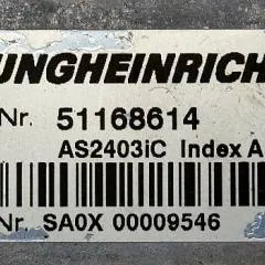 Jungheinrich 51168614 | Rij regeling Drive controller complete with internal charger AS2403iC index A Sw. 2,00 51190862 sn. SAOX00009546 from EMC B10 year 2014