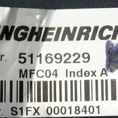 Jungheinrich 51169229 | MFC04 Index A hydraulic from ETV214 year 2014 sn. S1FX00018401
