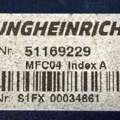 Jungheinrich 51169229 | MFC04 Index A Brake from ETV216 year 2015 sn. S1FX00034661