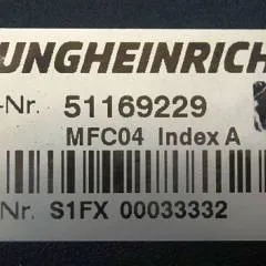 Jungheinrich 51169229 | MFC04 Index A hydraulic from ETV214 year 2015 sn. S1FX00033332