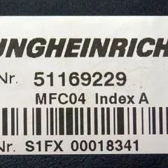Jungheinrich 51169229 | MFC04 Index A Brake from ETV214 year 2014 sn. S1FX00018341