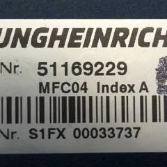 Jungheinrich 51169229 | MFC04 Index A Brake from ETV214 year 2015 sn. S1FX00033737