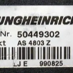 Jungheinrich 50449302 | Stuur regeling Controller AS4803 Z sn.LJE990825 from ETV216 year 2008