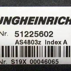 Jungheinrich 51225602 | Stuur regeling steering Controller AS4803 Z index A from ETV214 year 2013 sn. S19X00046065