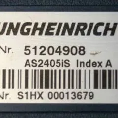 Jungheinrich 51204908 | Controller AS2405 i S Index A 51545462 Sw 1,04 sn. S1HX00013679 from EJE C20 2018