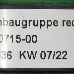 Jungheinrich 51634522 | Directional switch sn. SFTT00027320707630